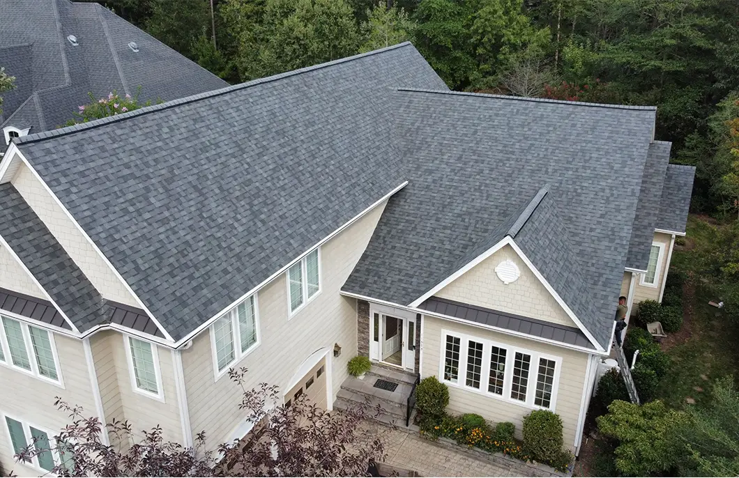 Owens Corning Duration shingle roof replacement on a Maryland home