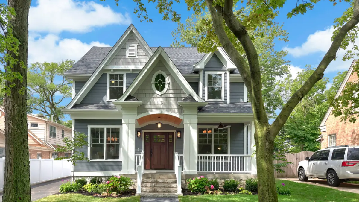 ProVia Certified Installer entry door installation by JDH Remodeling on a colonial home in Edgewater Anne Arundel County Maryland