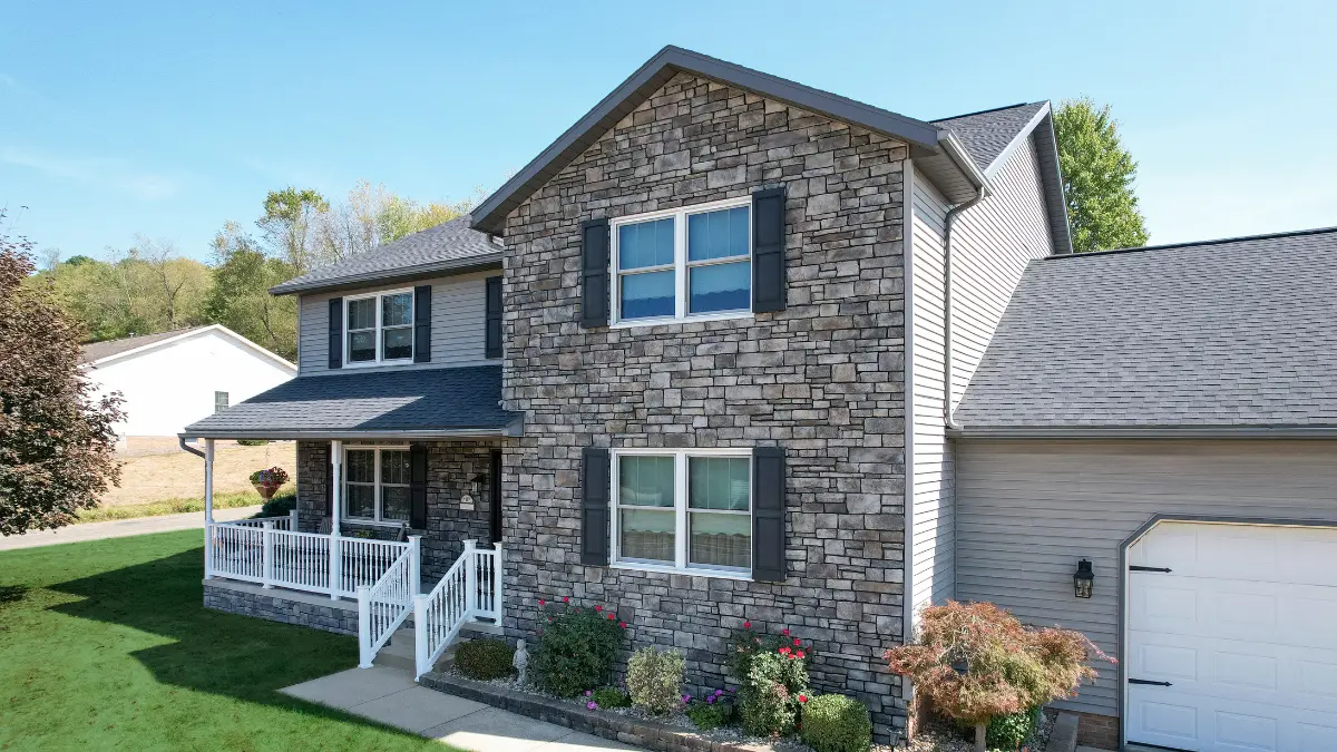 JDH Remodeling completed roofing, siding, and window project on a King George County Virginia home