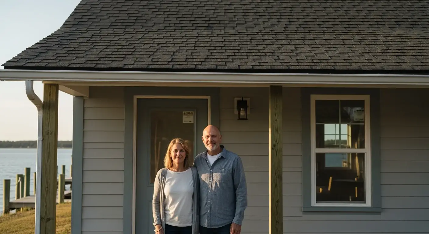 JDH Remodeling customer handshake representing real Deale Maryland customer experience and trust