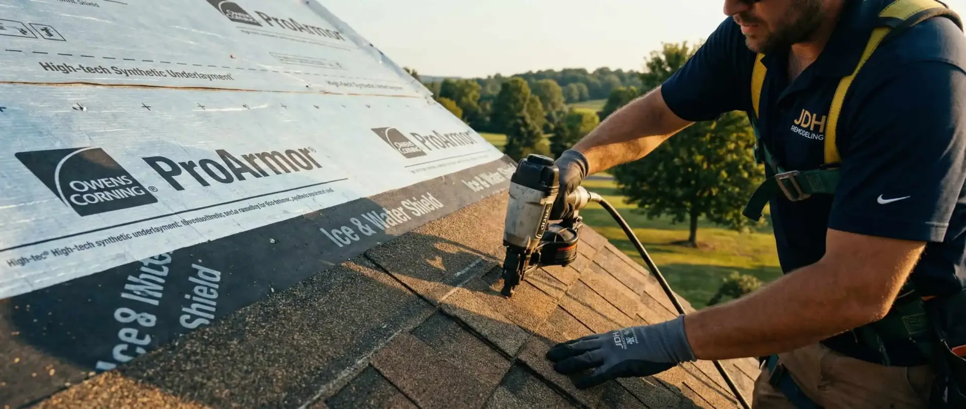 Completed JDH Roofing Project