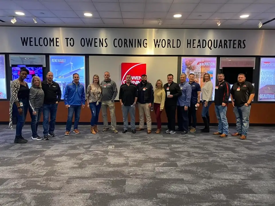 Jim Dodson at the Owens Corning Platinum Preferred Contractor headquarters