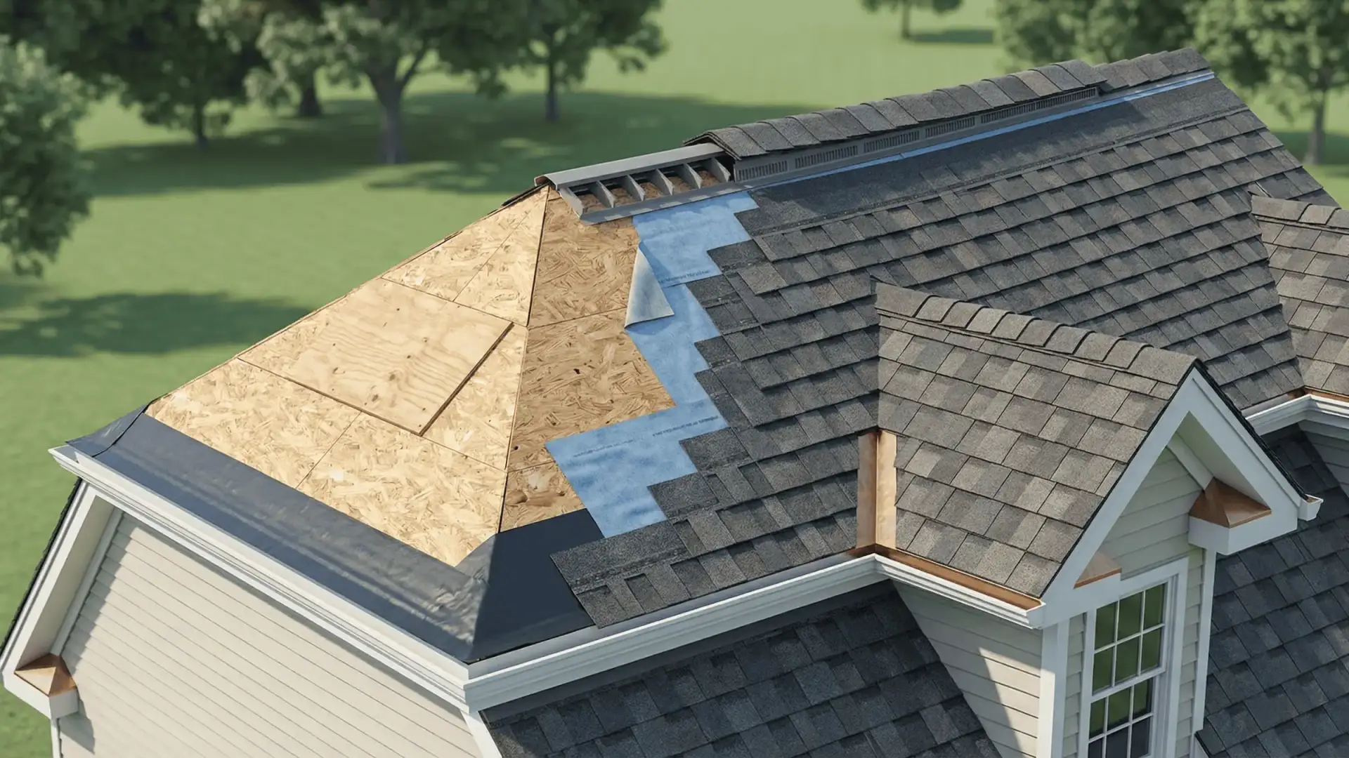 Owens Corning Duration architectural shingles in a JDH Remodeling delivery