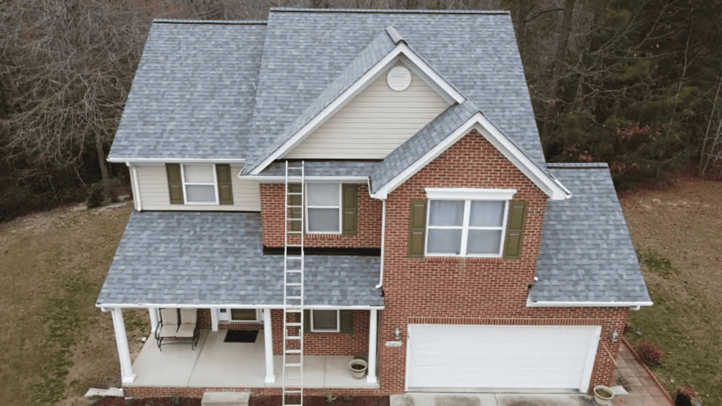 Completed Owens Corning Platinum roof replacement on California Maryland Wildewood home by JDH Remodeling, insurance-claim approved