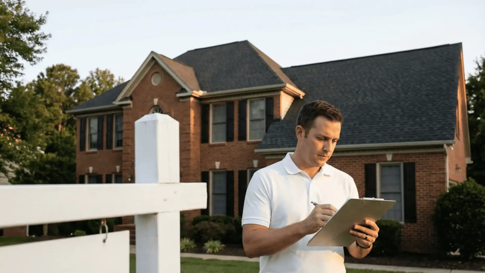 JDH Remodeling expert providing an honest roof repair estimate in Southern Maryland